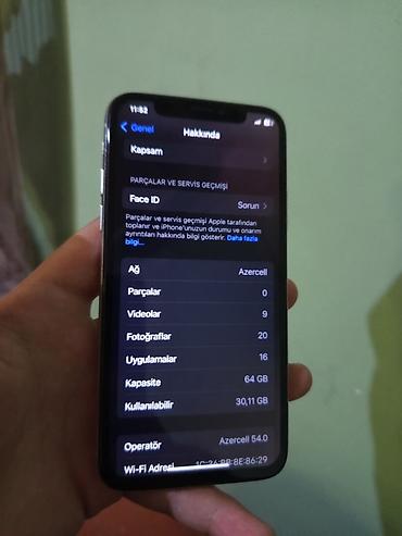 mini clip mp3 player: IPhone X, Gümüşü, Face ID — 5