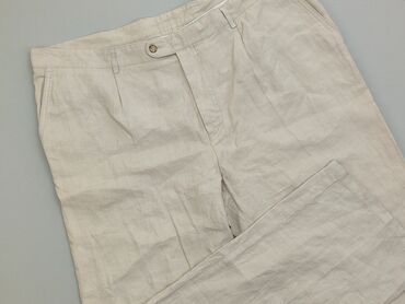 Spodnie: Spodnie 2XL (EU 44), Len, stan - Idealny