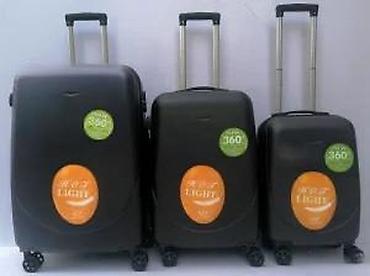 Putni koferi i torbe: Set kofera za putovanje – 3 komada - Tvrdi koferi sa laganom — 28