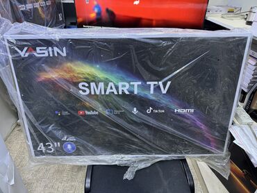 Телевизоры: Телевизоры YASIN 43E9000 дюймовый 110 см диагональ с интернетом!! — 8
