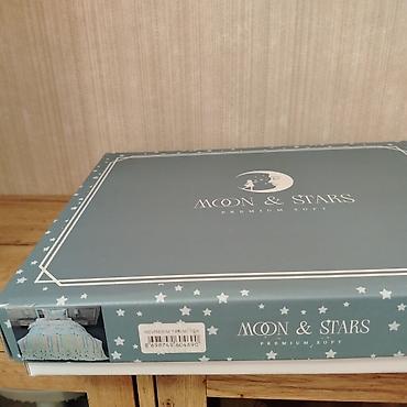 Pastel dəstləri: Moon & Stars Premium Soft – Uşaq üçün nevreseim dəsti- “Nevresim — 3