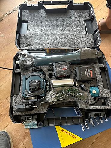 Лазерные уровни: Лазерный нивелир с зеленым лучом в комплекте с защитным оранжевым — 3