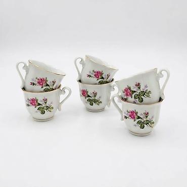 Кружечки для кофе - 6 шт ( Китай). Цена за комплект