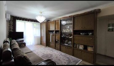 3 комнатная квартира в бишкеке: 3 комнаты, 62 м², 104 серия, 2 этаж