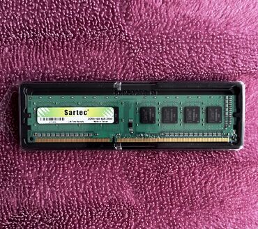 Monitorlar: Operativ yaddaş (RAM) 4 GB, 1600 Mhz, DDR3, PC üçün, İşlənmiş