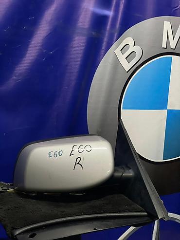 bwm e60: Боковое правое Зеркало BMW Б/у, Оригинал — 1