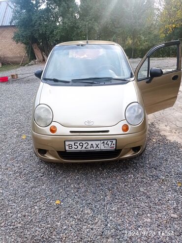 авто гольф: Daewoo Matiz: 2007 г., 0.8 л, Механика, Бензин, Хэтчбэк