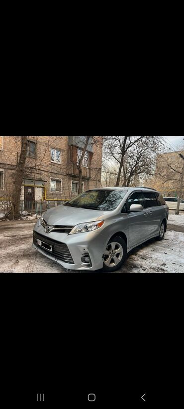 Toyota: Toyota Sienna: 2020 г., 3.5 л, Автомат, Бензин, Минивэн