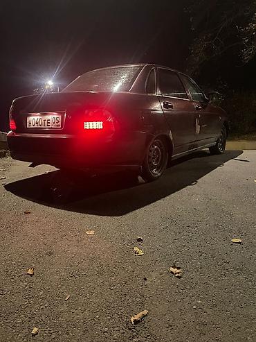 VAZ (LADA): Lada Priora sedan - Kuzov: 4 qapılı sedan, tünd bordo rəng - Ön və — 5