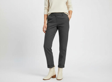 woskowane jeansy z wysokim stanem: H&M, Брюки жіночі, розмір M