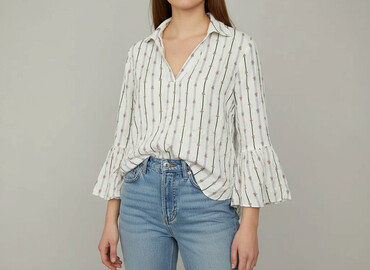reserved zielone bluzki: Papaya, Women's blouse, size M (EU 38)