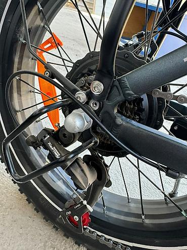 Электровелосипеды: Электровелосипед SAMEBIKE (складная рама) - Прочная складная рама с — 7