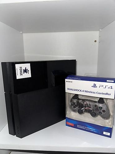 Playstation 4 Fat 9.00 Prosivka Sistem Servis qulluğu olunub 1əd