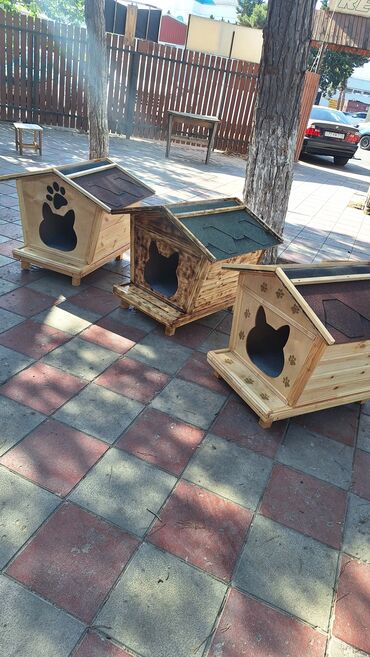 Yuvalar: Məhsul: Ev heyvanları üçün taxta evlər Təsvir: - Müxtəlif ölçü və — 14