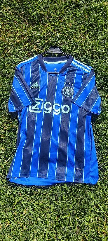kişi geyimi: Futbolka, Adidas, M, rəng - Göy — 2