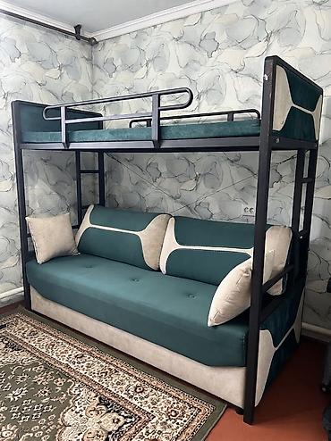 Двухъярусная кровать, Новый, С выкатной системой