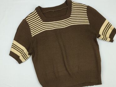 bluzka w geometryczne wzory: Sweter damski, rozmiar M