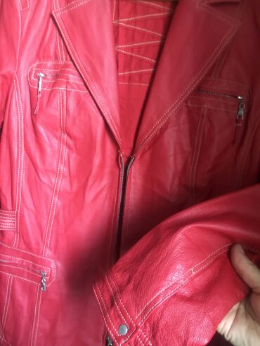 Kurtkalar: Dəri kurtka, Bershka, XL — 4