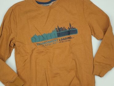 koszulka z koronka pod sweter: Sweatshirt, Destination, 10 years, 134-140 cm, condition - Perfect