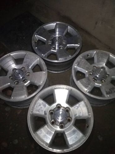 Колеса в сборе: Колеса в сборе 265 / 65 / R 17, Зимняя шипованная, Б/у, Комплект, Внедорожные (АТ/МТ), Литые, отверстий - 6 — 12