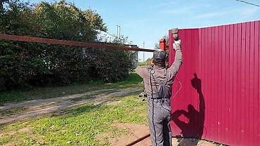 покрасочный: ПОКРАСКА Красим ворота - после подготовки - цены разные - — 3