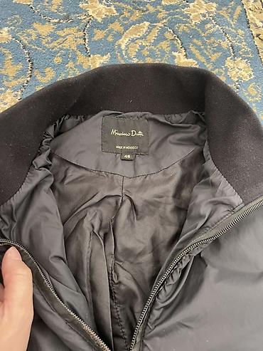 Мужская куртка-бомбер Massimo Dutti - Размер: 42-48указан на ярлыке)