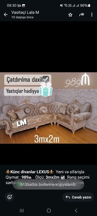 embawood divanlar qiymetleri: Künc divan