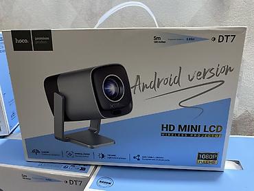 Проекторы: Проектор Hoco DT7 (Android version) — компактный HD MINI LCD — 2