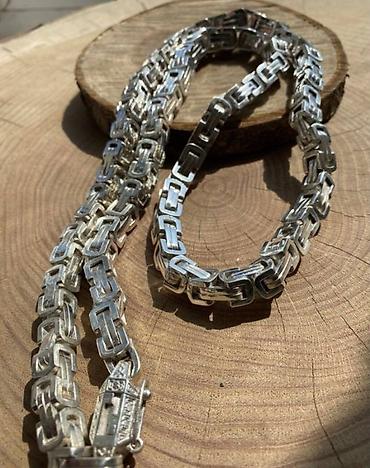 Серебряные цепочки: Цепочка, Проба 925, Унисекс, Новый — 5