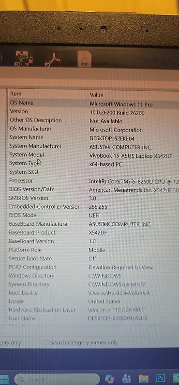 laptop ucuz: İşlənmiş ASUS Vivobook, 15.6 ", 1 TB, Pulsuz çatdırılma — 7