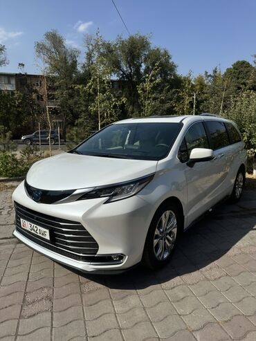 Toyota: Toyota Sienna: 2021 г., 2.5 л, Автомат, Гибрид, Минивэн — 2