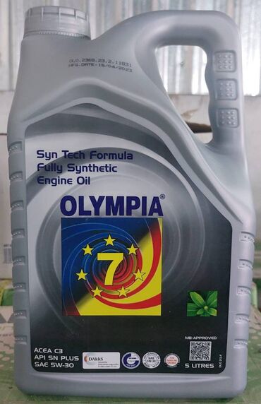 Mühərrik yağları: 5 l, 5w30 — 3