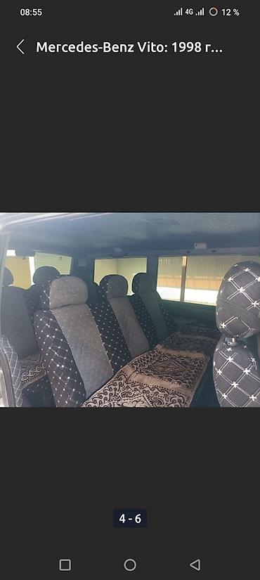 м рул: Mercedes-Benz Vito: 1998 г., 2.3 л, Кол менен иштөөчү, Дизель, Вэн/Минивэн — 3