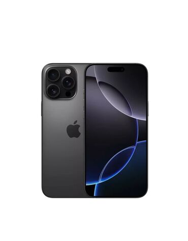 ayfon xs max: IPhone 16 Pro Max, Black Titanium, Face ID