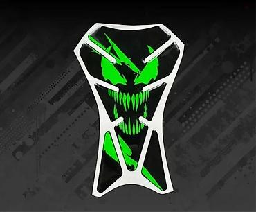 Ostali motocikli i skuteri: Tank pad VENOM 3D Stiker nalepnice - 2483 📌 Opis: Nalepnice za Motore — 3