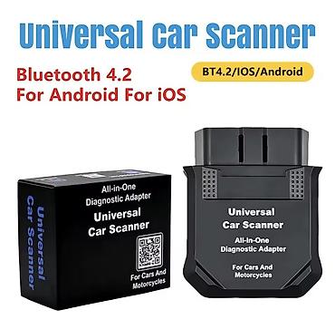 bež: Univerzalni OBD2 Bluetooth 4.2 dijagnostički adapter – Car & — 4