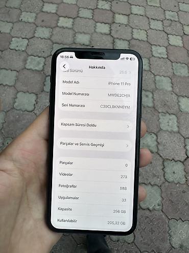 apple ipad 13: IPhone 11 Pro, 256 GB, Simsiz şarj, Face ID, Barmaq izi — 5