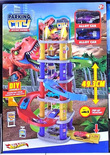 Digər oyun dəstləri: 🐊🗼 Nəhəng Dinozavr (T-Rex) Parkinq və Çoxmərtəbəli Qaraj Dəstləri! — 1