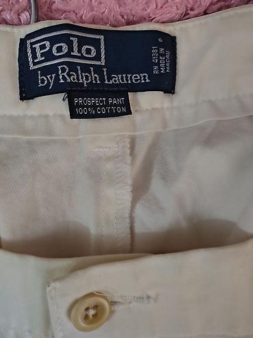 Kişi geyimləri: Kişi şalvarları – 100% pambıq, klassik chinos stili - Material: 100% — 4