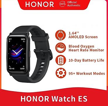 Smart saatlar: Yeni, Smart saat, Honor, Suya davamlı, rəng - Qara — 8