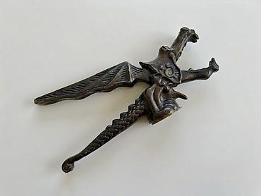 antik kran: Antik (Vintage) Əjdaha Formalı Çuqun Qozqıran – SSRİ 1970s-80s Elan — 3