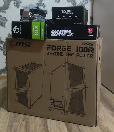 Masaüstü kompüterlər və iş stansiyaları: MSI MAG B660M MORTAR DDR5 WIFI əsaslı masa kompyuter üçün komplekt. - — 1