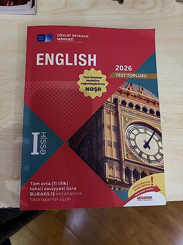 İdman və hobbi: Məhsul: English – 2026 Test Toplusu (Hissə I) Təsvir: - Nəşriyyat — 1