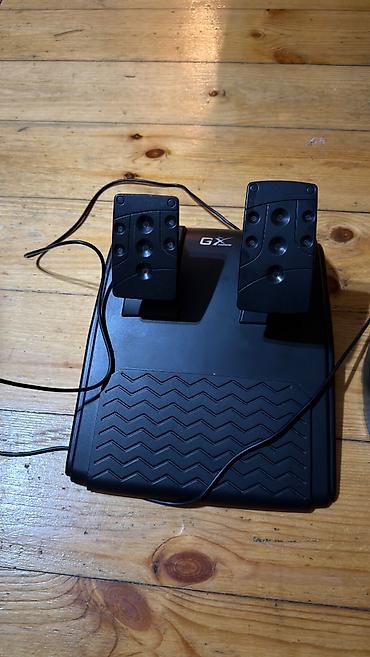pc sukan dəsti: GX Gaming sükan dəsti – USB oyuncaq sükan və ikili pedallar - — 2