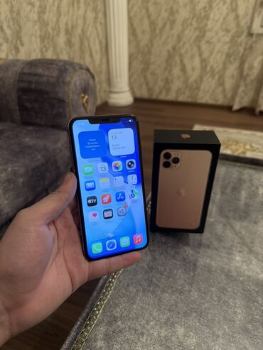 Apple iPhone: IPhone 11 Pro Max, 256 GB, Qızılı, Simsiz şarj — 13
