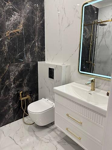 flat osh: 1 комната, 51 м², Асанбай мкр Элитка, 6 этаж, Дизайнерский ремонт — 8