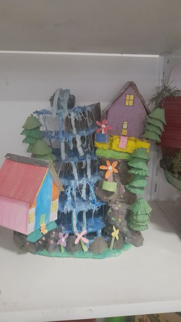 Digər ev dekoru: Məhsul: Əl işləri maket kompozisiyaları Təsvir: - Təbii budaqlar — 3