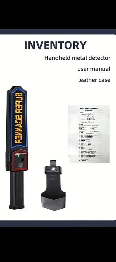 metal axdaran: Məhsul: Əl Tipli Metal Aşkarlayıcı “Super Scanner” Xüsusiyyətlər: - — 8