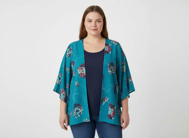 tunika plus size: George, Жіноча блуза, розмір 4XL
