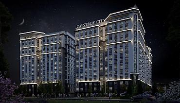 квартира 77 серия: 2 комнаты, 77 м², Элитка, 9 этаж, ПСО (под самоотделку) — 1